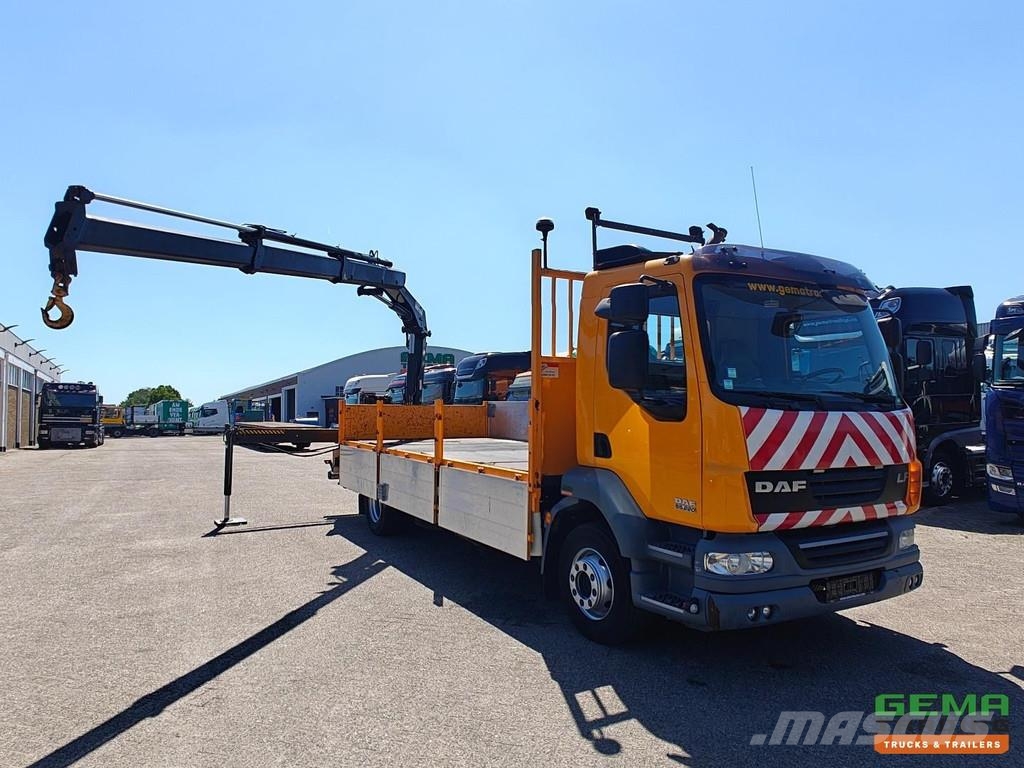 DAF FA LF55.220 4x2 Day Cab Euro5 16T - Open Bed with Pritschenwagen/Pritschenwagen mit Seitenklappe