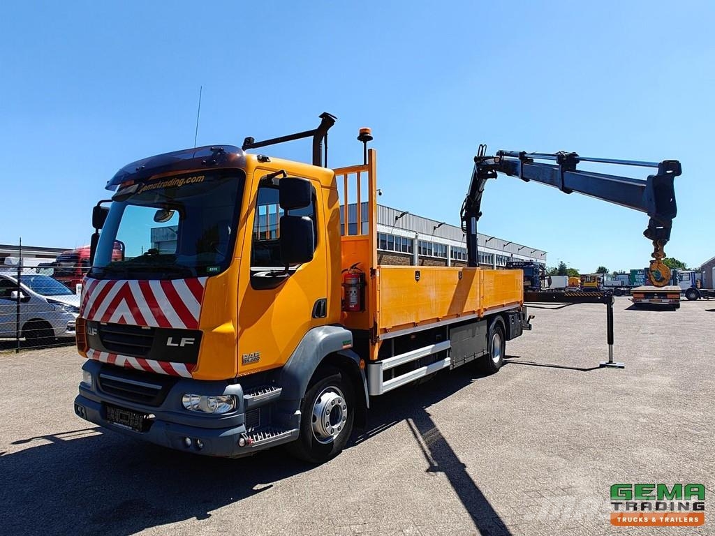 DAF FA LF55.220 4x2 Day Cab Euro5 16T - Open Bed with Pritschenwagen/Pritschenwagen mit Seitenklappe