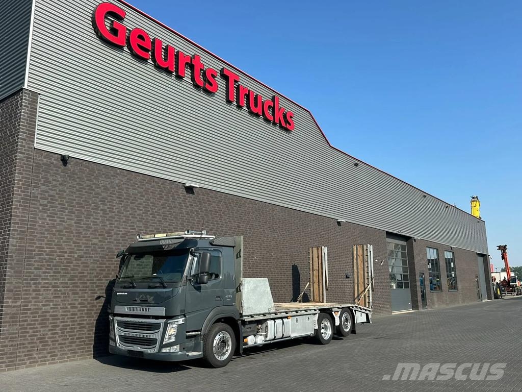 Volvo FM 420 6X2 OPRIJWAGEN/MACHINE TRANSPORTER/PLATEAU/ Oprijwagen