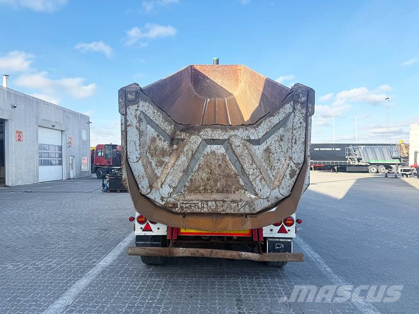 HK TIPPER Hardox Tipper / Hardox kipper 39m3 Semirremolques de volteo