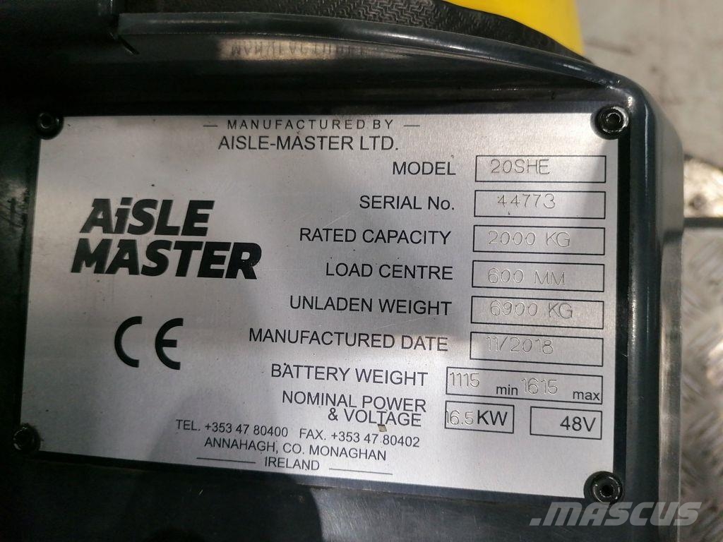 Aisle-Master 20SHE Electric forklifts