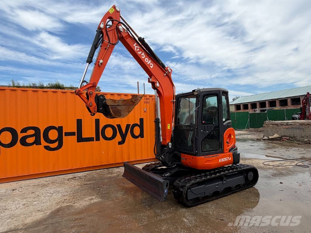 Kubota KX 057 Mini bagri <7t