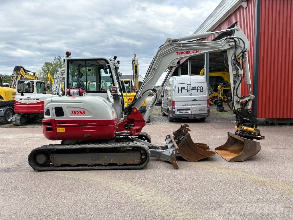Takeuchi TB260 Mini excavators < 7t (Mini diggers)
