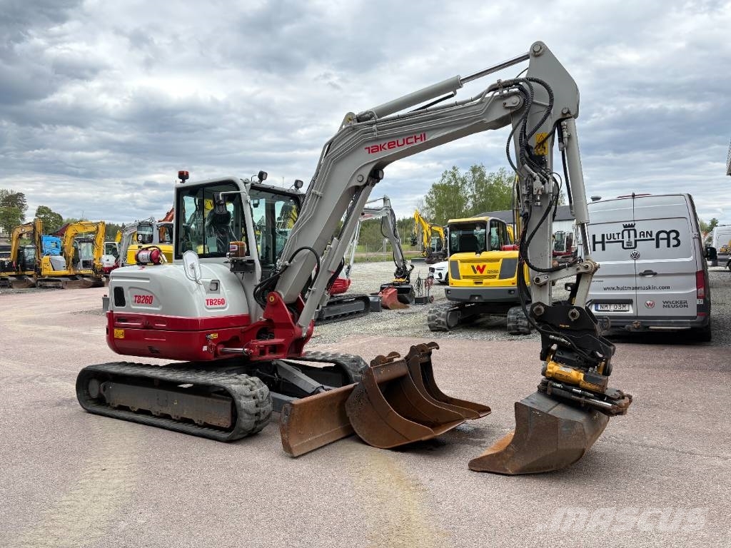 Takeuchi TB260 Mini excavators < 7t (Mini diggers)