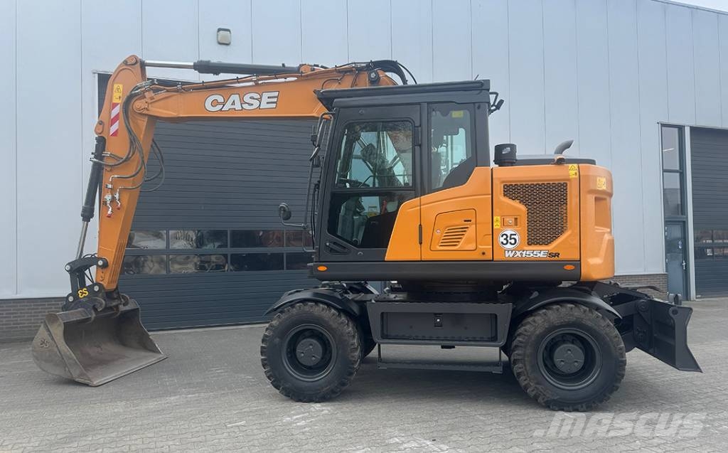 CASE WX155E-SR Pelle sur pneus