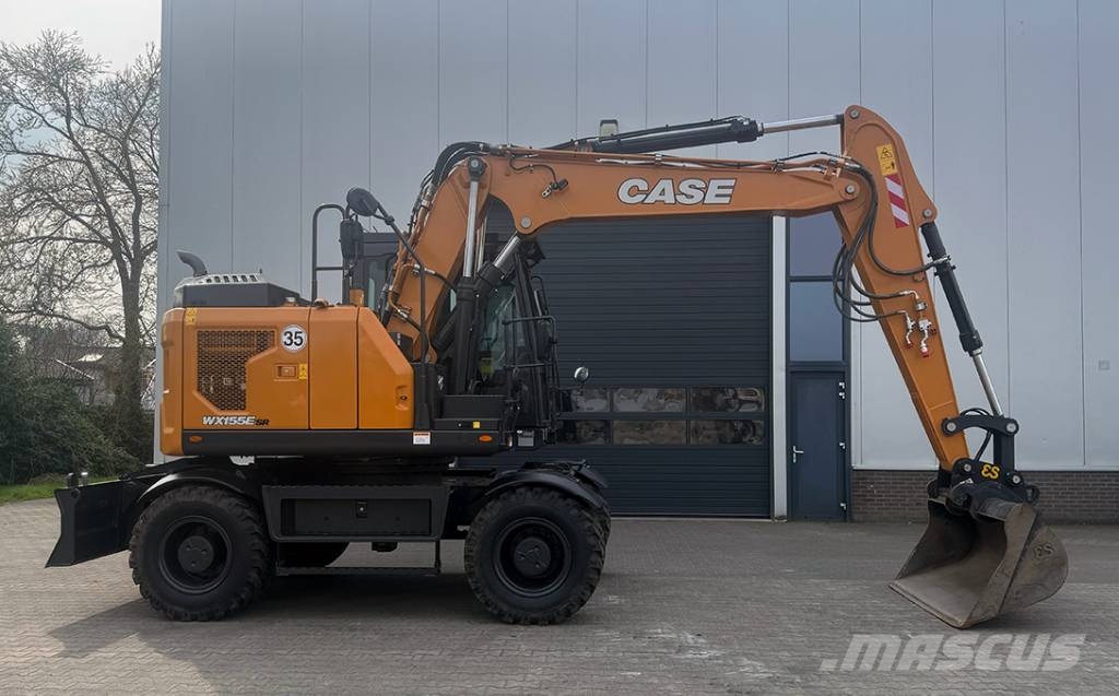 CASE WX155E-SR Pelle sur pneus