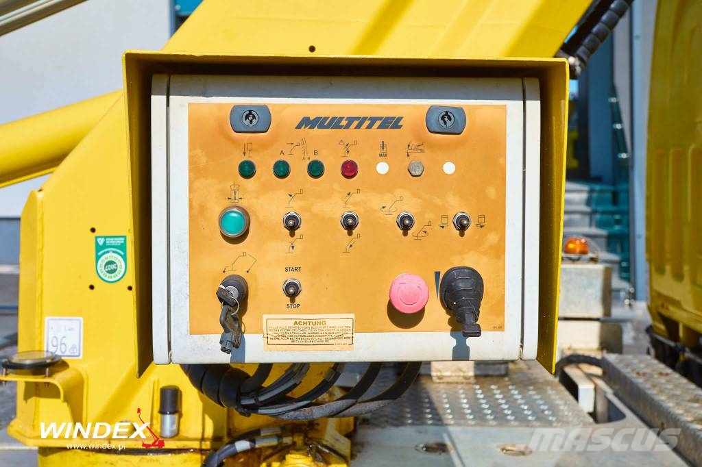 Multitel MT 162 EX Truck & Van mounted aerial platforms