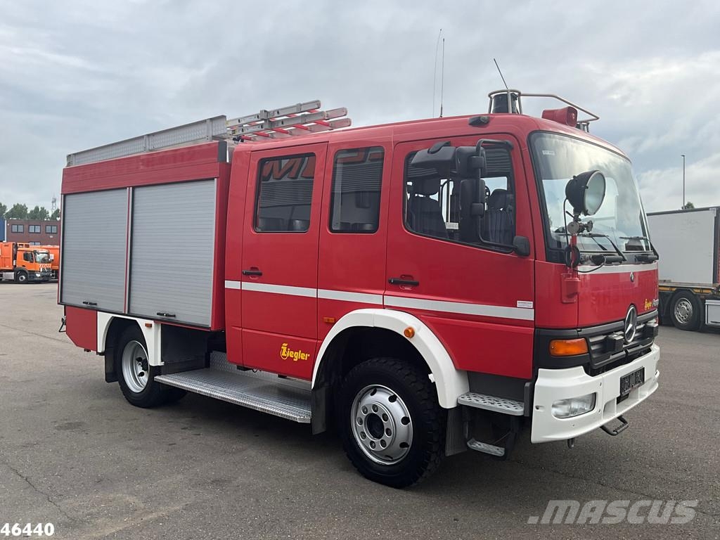 Mercedes-Benz Atego 918 4x4 ZIEGLER Feuerwehr/ materiaalwagen Ju Tűzoltó