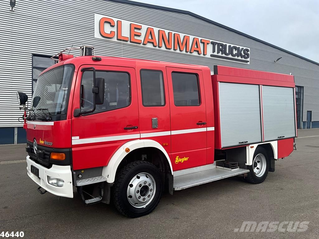 Mercedes-Benz Atego 918 4x4 ZIEGLER Feuerwehr/ materiaalwagen Ju Camiones de bomberos