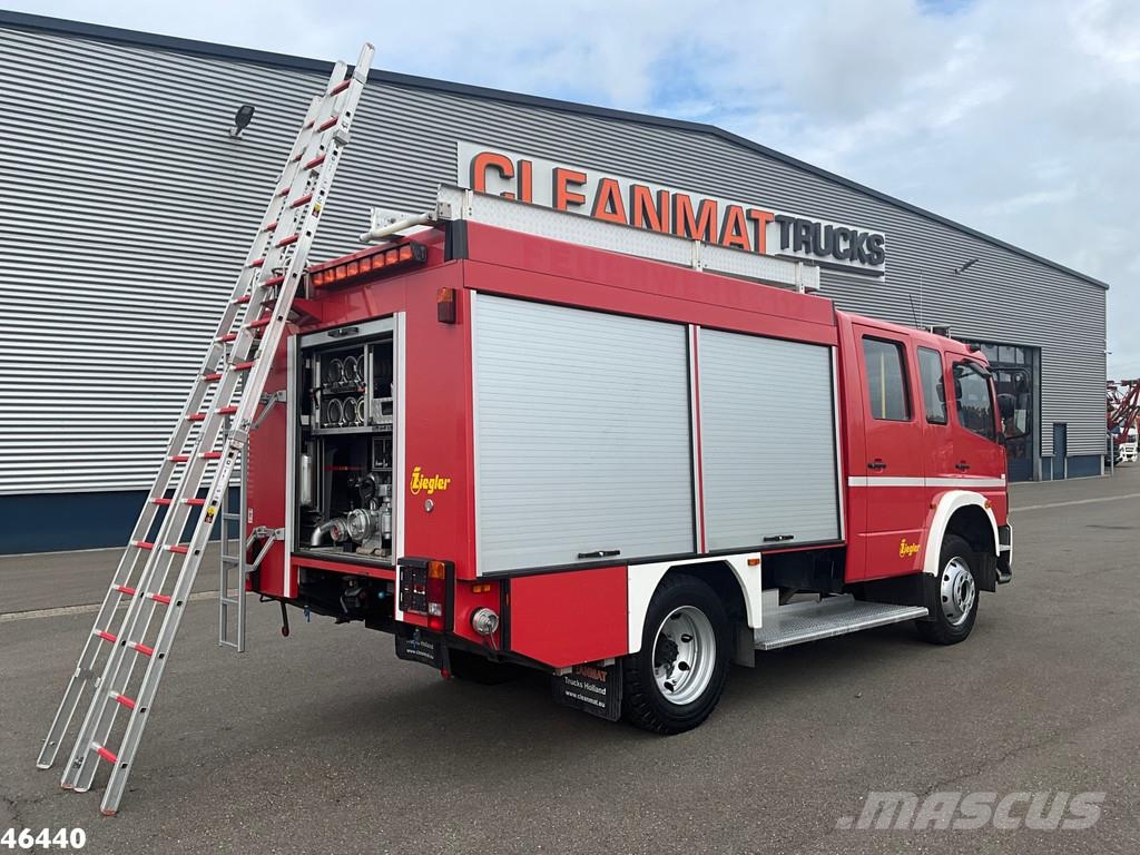 Mercedes-Benz Atego 918 4x4 ZIEGLER Feuerwehr/ materiaalwagen Ju Camiones de bomberos