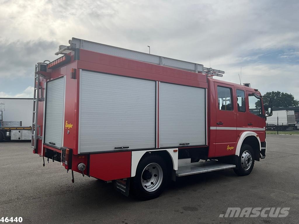 Mercedes-Benz Atego 918 4x4 ZIEGLER Feuerwehr/ materiaalwagen Ju Camiones de bomberos