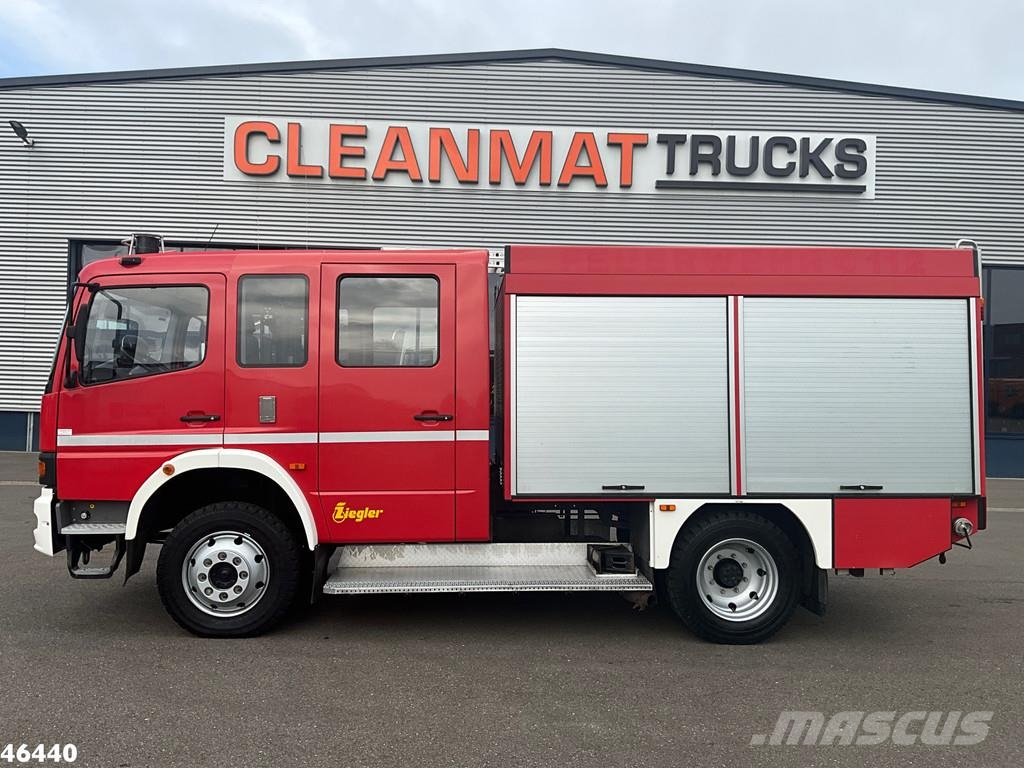 Mercedes-Benz Atego 918 4x4 ZIEGLER Feuerwehr/ materiaalwagen Ju Camiones de bomberos