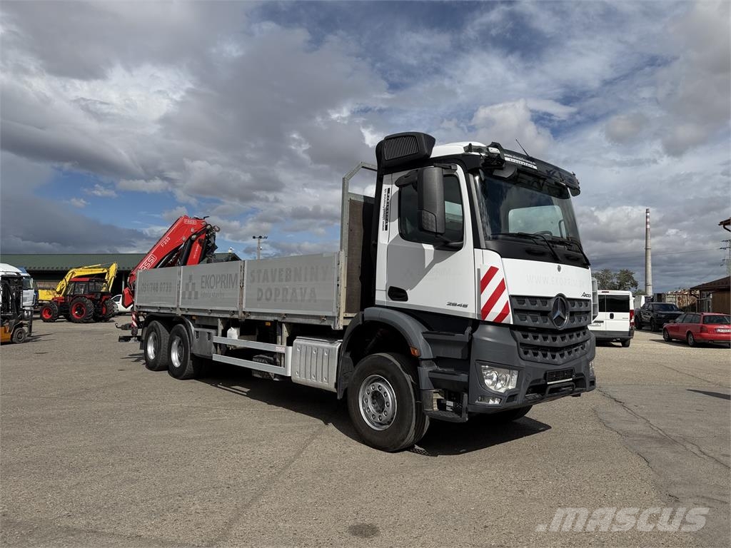 Mercedes-Benz Arocs VIN 923 Camiões grua