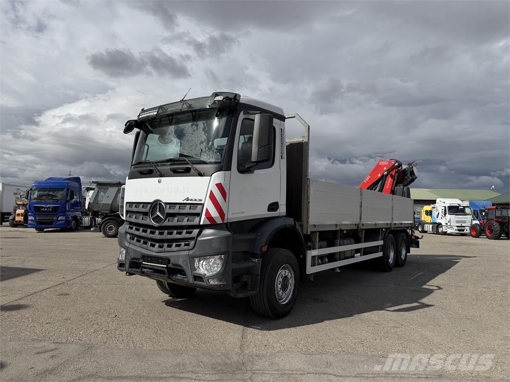 Mercedes-Benz Arocs VIN 923 Camiões grua