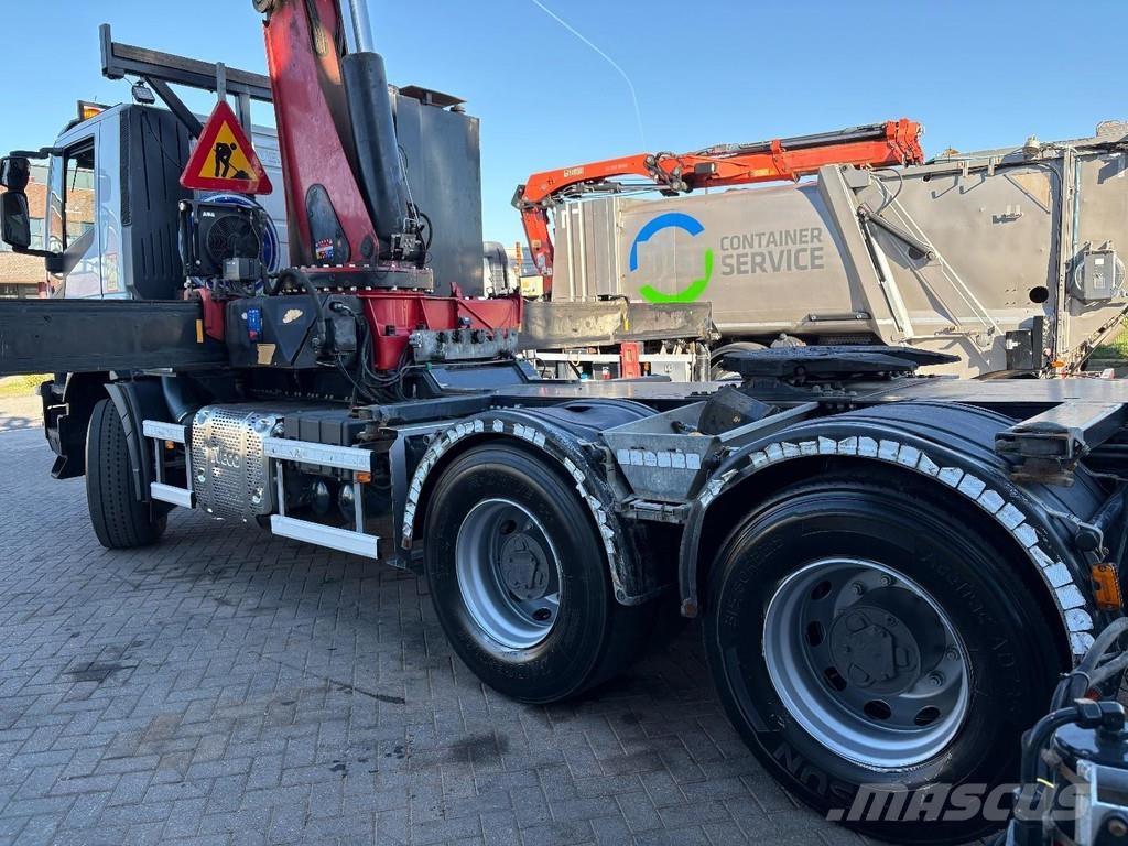 Iveco Stralis 420 X-WAY + HMF 5020K-RCS 6x TRACTOR + 6X4 Mobiilinosturit