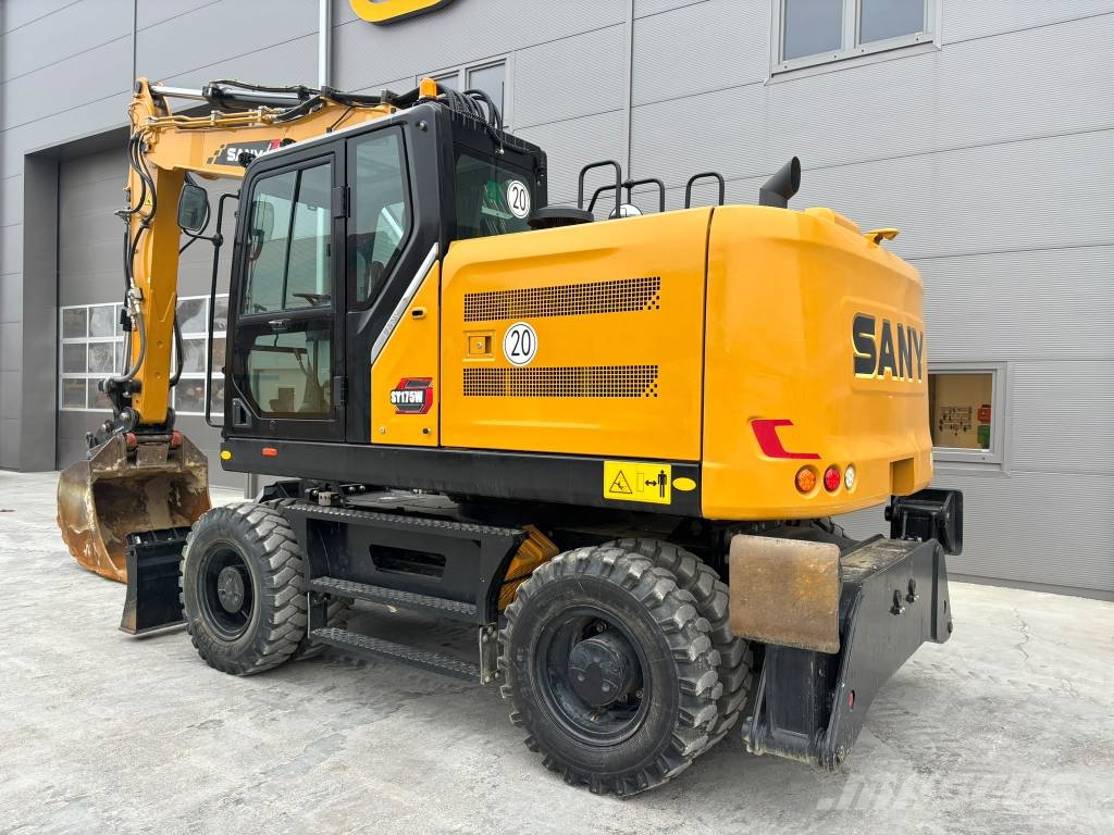 Sany SY 175 W حفارات بعجل