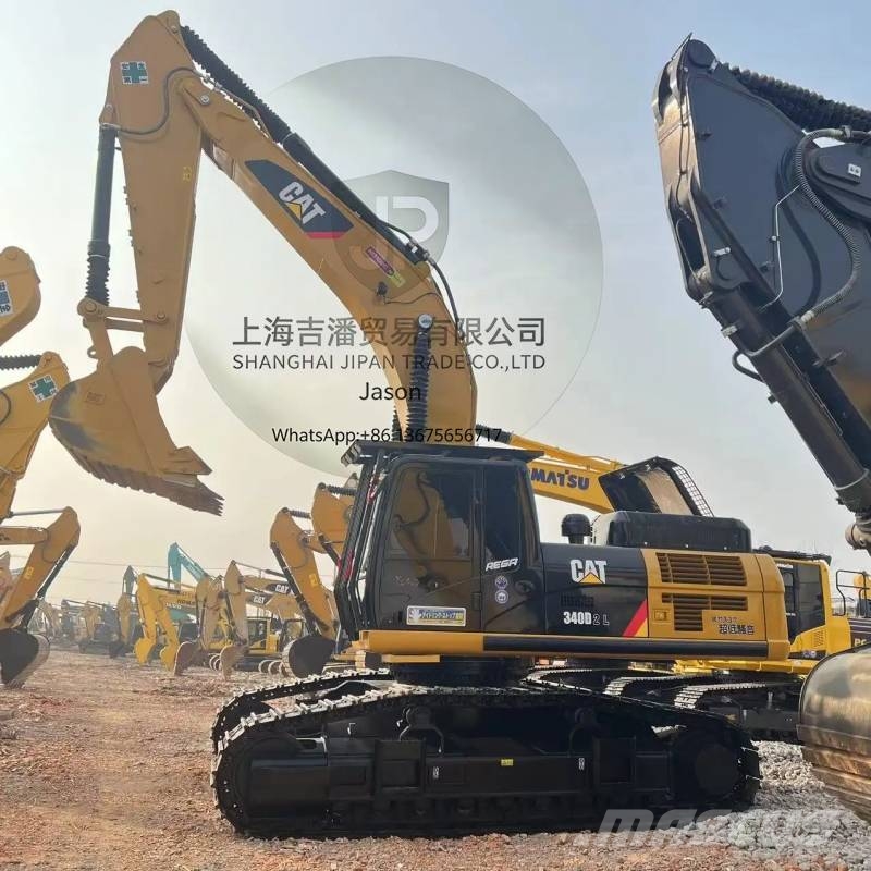 CAT 340 D Bagri goseničarji
