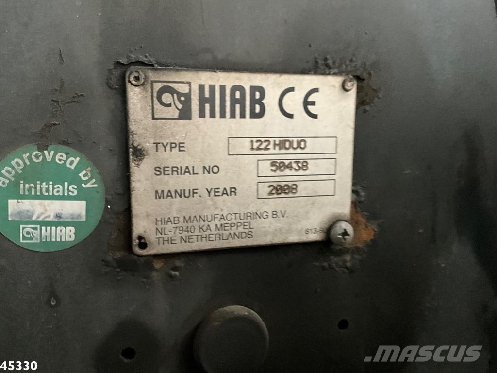 MAN TGS 26.360 6x4 Hiab 12 Tonmeter laadkraan Camiones elevadores de gancho