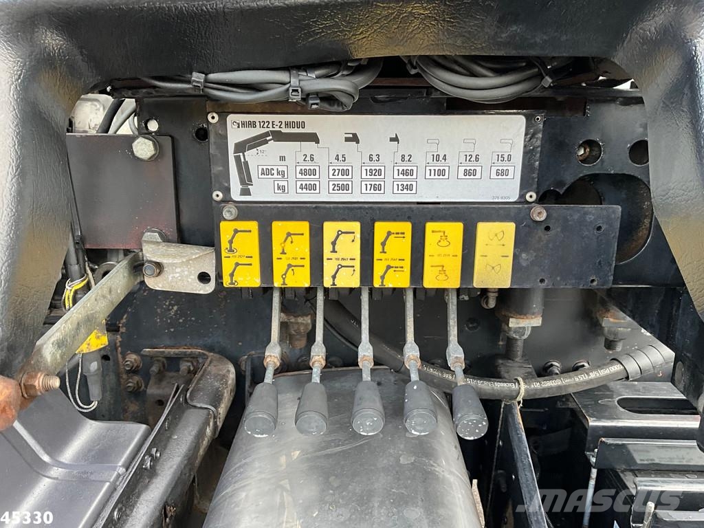 MAN TGS 26.360 6x4 Hiab 12 Tonmeter laadkraan Camiones elevadores de gancho