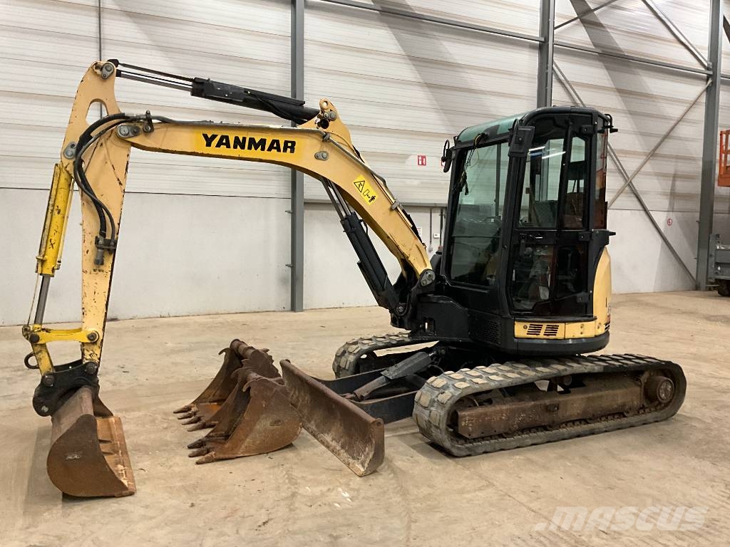 Yanmar Vio 50 U حفارات صغيرة أقل من 7 طن (حفارات صغيرة)