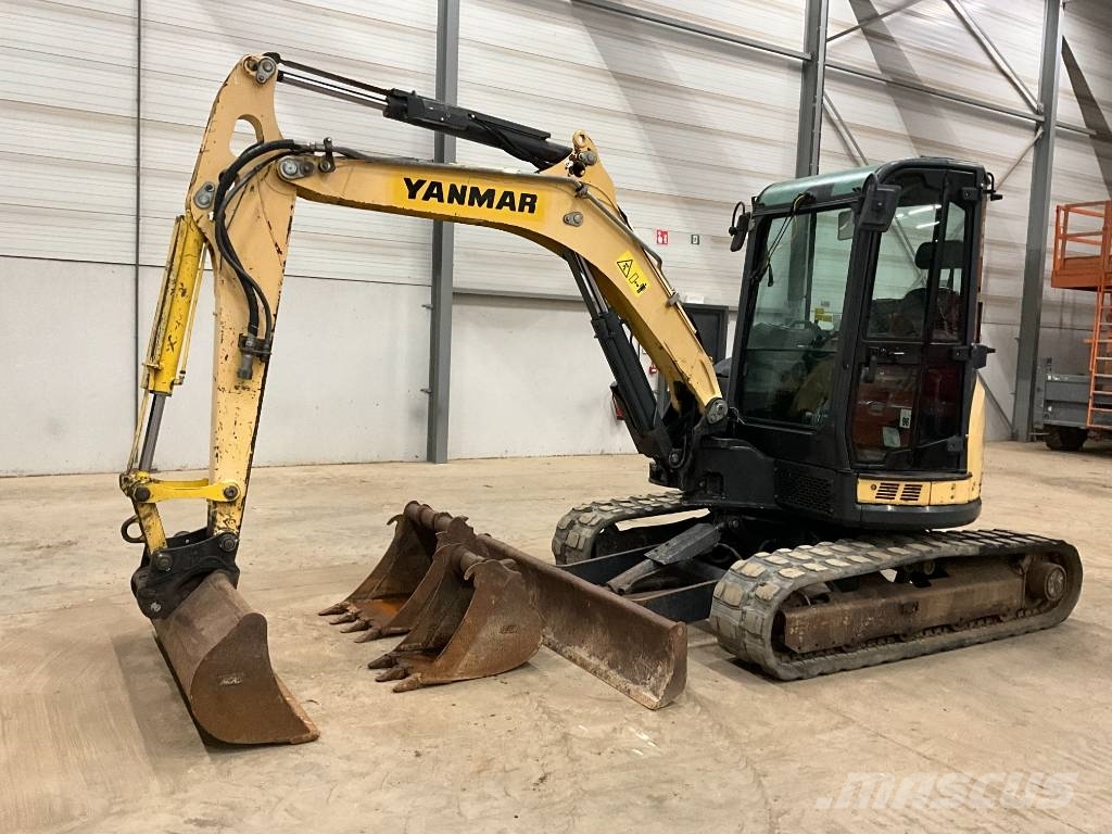 Yanmar Vio 50 U حفارات صغيرة أقل من 7 طن (حفارات صغيرة)