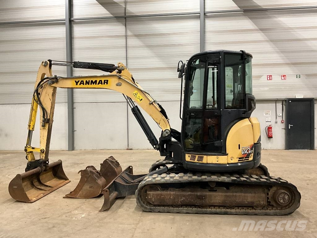 Yanmar Vio 50 U حفارات صغيرة أقل من 7 طن (حفارات صغيرة)