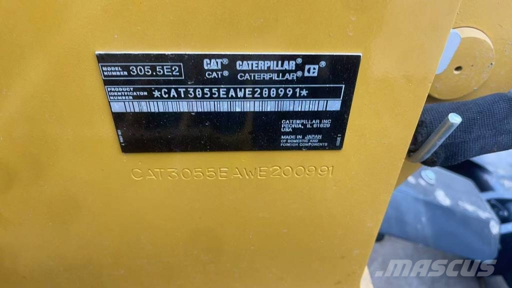 CAT 305.5E2 Mini bagri <7t