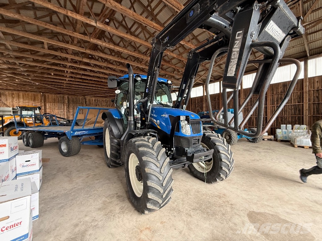 New Holland T6.140 AC TG, Trima +3.1, 1.480tim Traktory