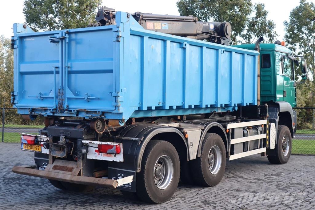 MAN TGA 26.440 6X6 | HYVA HOOKLIFT | HMF 2020-K3 | GRA Autogru