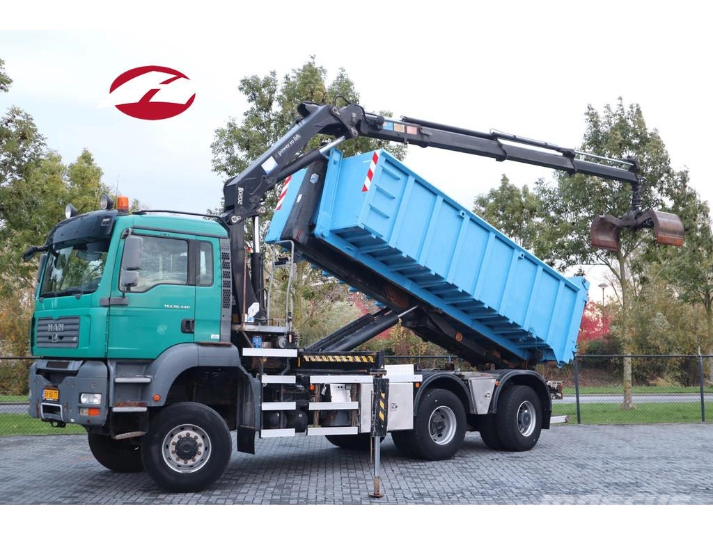 MAN TGA 26.440 6X6 | HYVA HOOKLIFT | HMF 2020-K3 | GRA Autogru