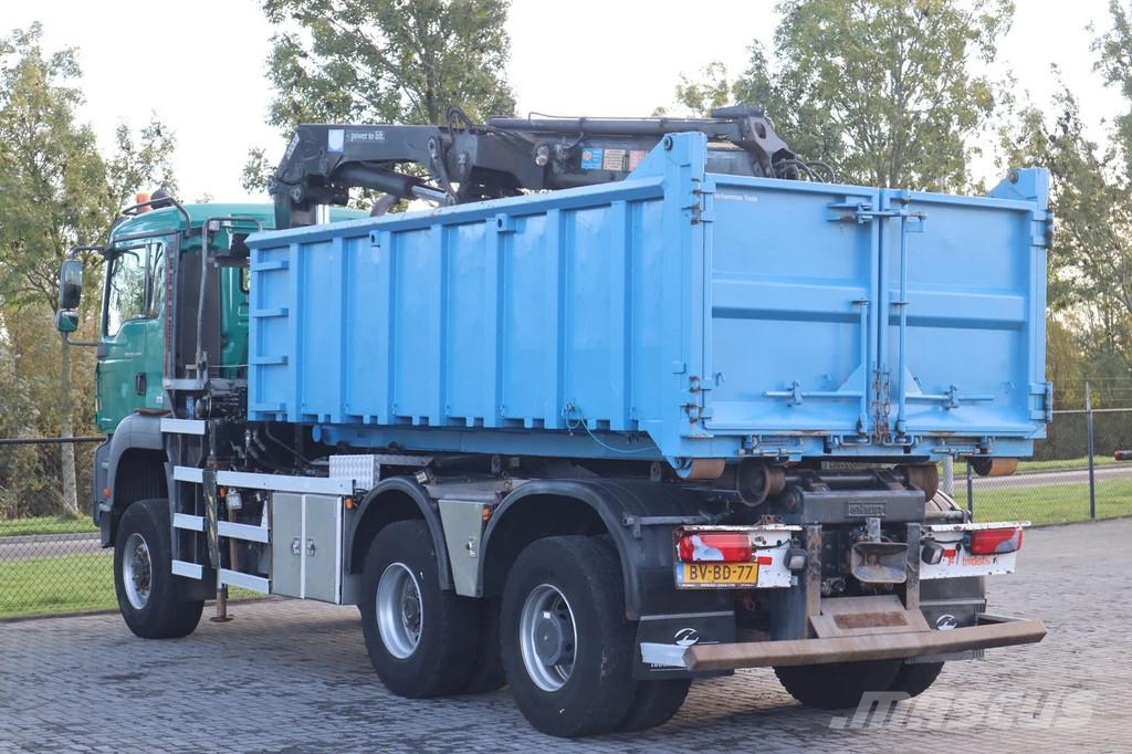 MAN TGA 26.440 6X6 | HYVA HOOKLIFT | HMF 2020-K3 | GRA Autogru
