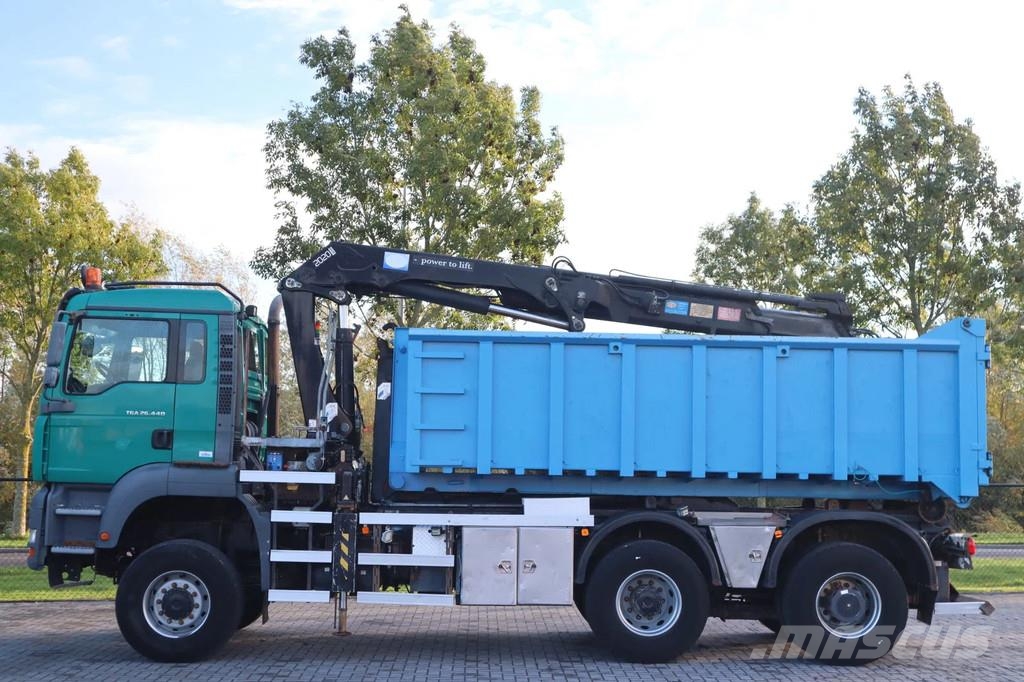 MAN TGA 26.440 6X6 | HYVA HOOKLIFT | HMF 2020-K3 | GRA Autogru