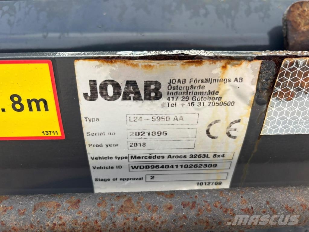 Joab 24T + 1470MM HOOKLIFT Abrollkipper