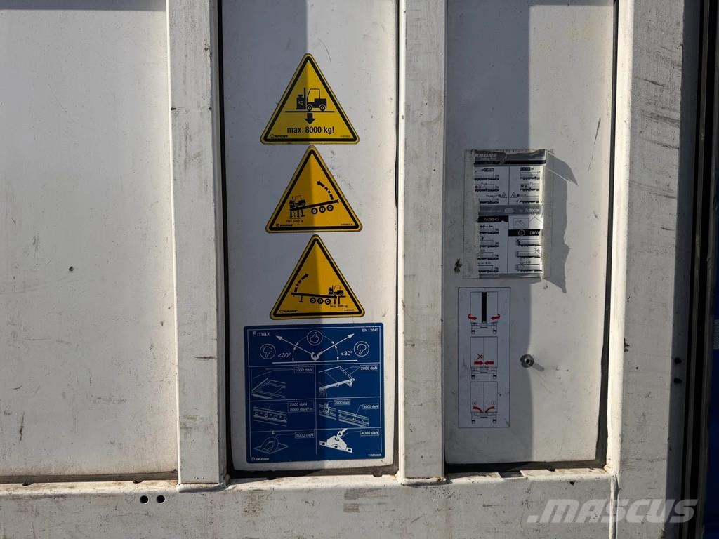 Krone N/A SD Schuifzeil/Dak / BPW-Axle * Apk 10-2027* Schuifzeilen