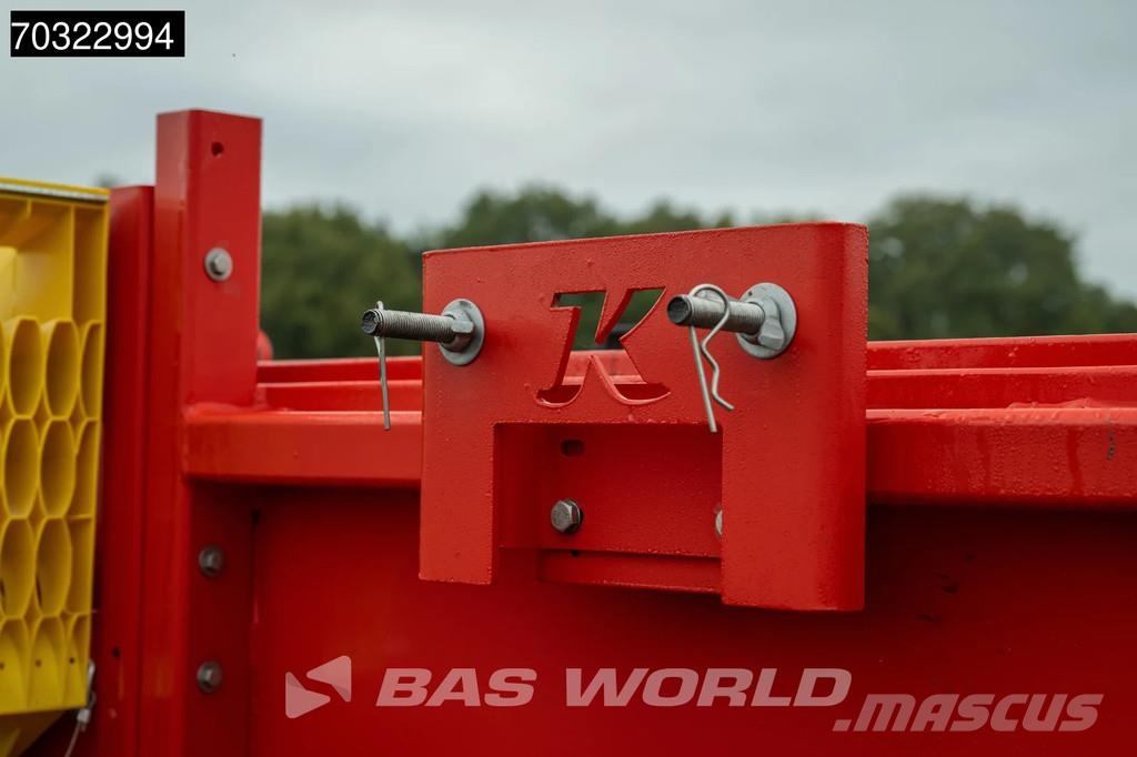 Kässbohrer LB4E 3 axles Extendable Ramps! 1x Lift 3x Steering Semi-reboques rebaixados