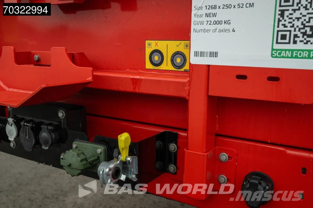 Kässbohrer LB4E 3 axles Extendable Ramps! 1x Lift 3x Steering Semi-reboques rebaixados