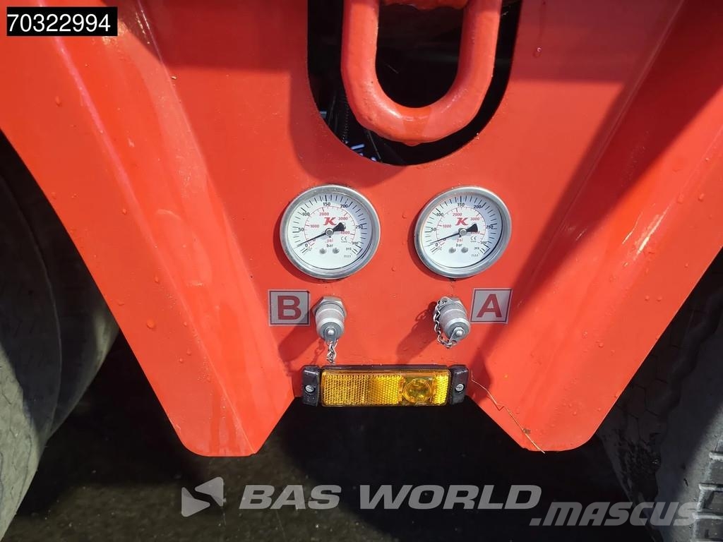 Kässbohrer LB4E 3 axles Extendable Ramps! 1x Lift 3x Steering Semi-reboques rebaixados