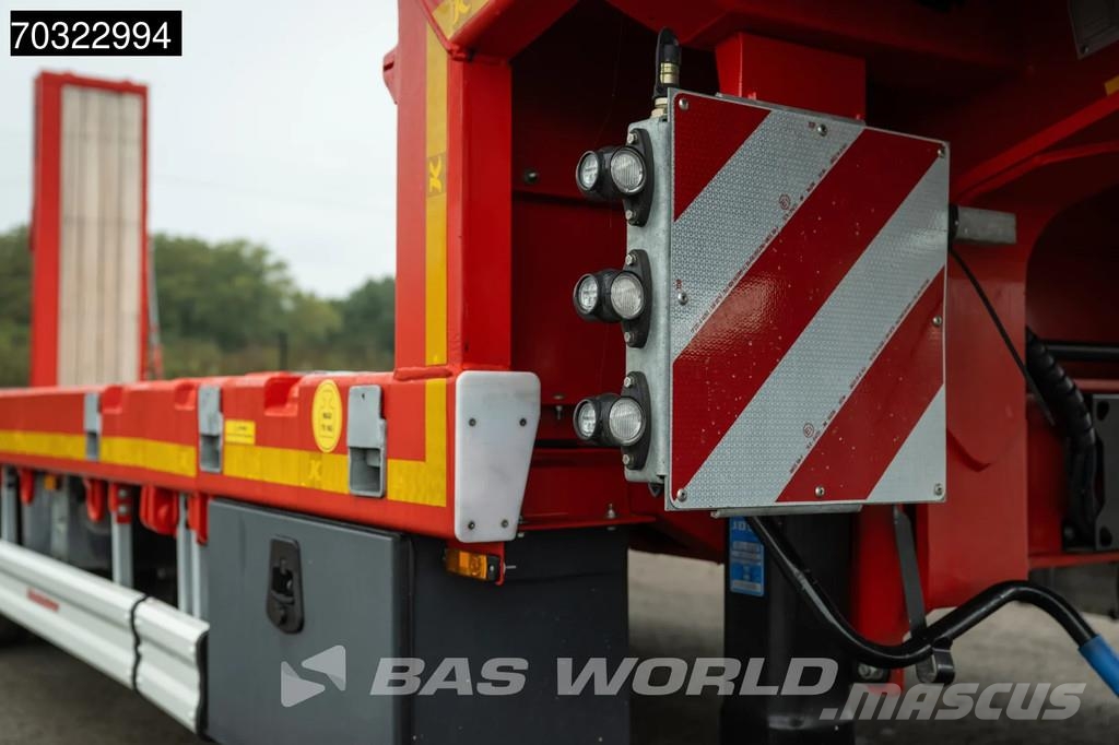 Kässbohrer LB4E 3 axles Extendable Ramps! 1x Lift 3x Steering Semi-reboques rebaixados