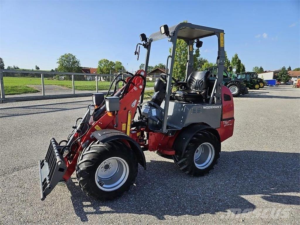 Weidemann 1160 E Čelní nakladače a rypadla