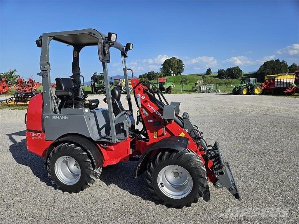 Weidemann 1160 E Čelní nakladače a rypadla