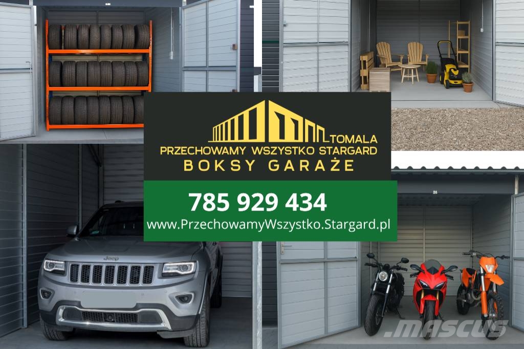  Garaże | Boksy Magazynowe | Hale - Wynajem Carros