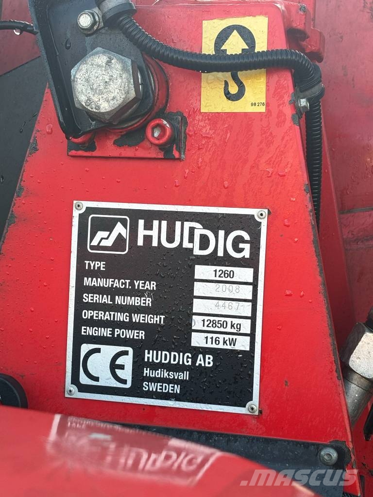 Huddig 1260 反鏟裝載機