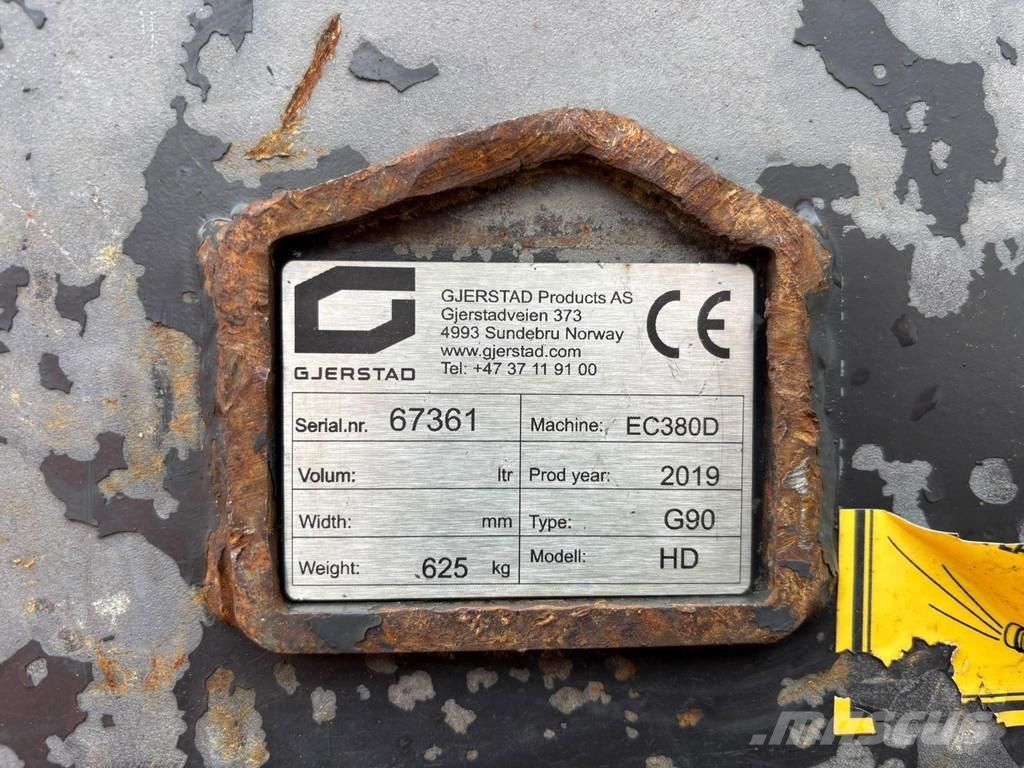 Volvo EC 380 EL CENTRAL LUBRICATION / AC Roomikekskavaatorid