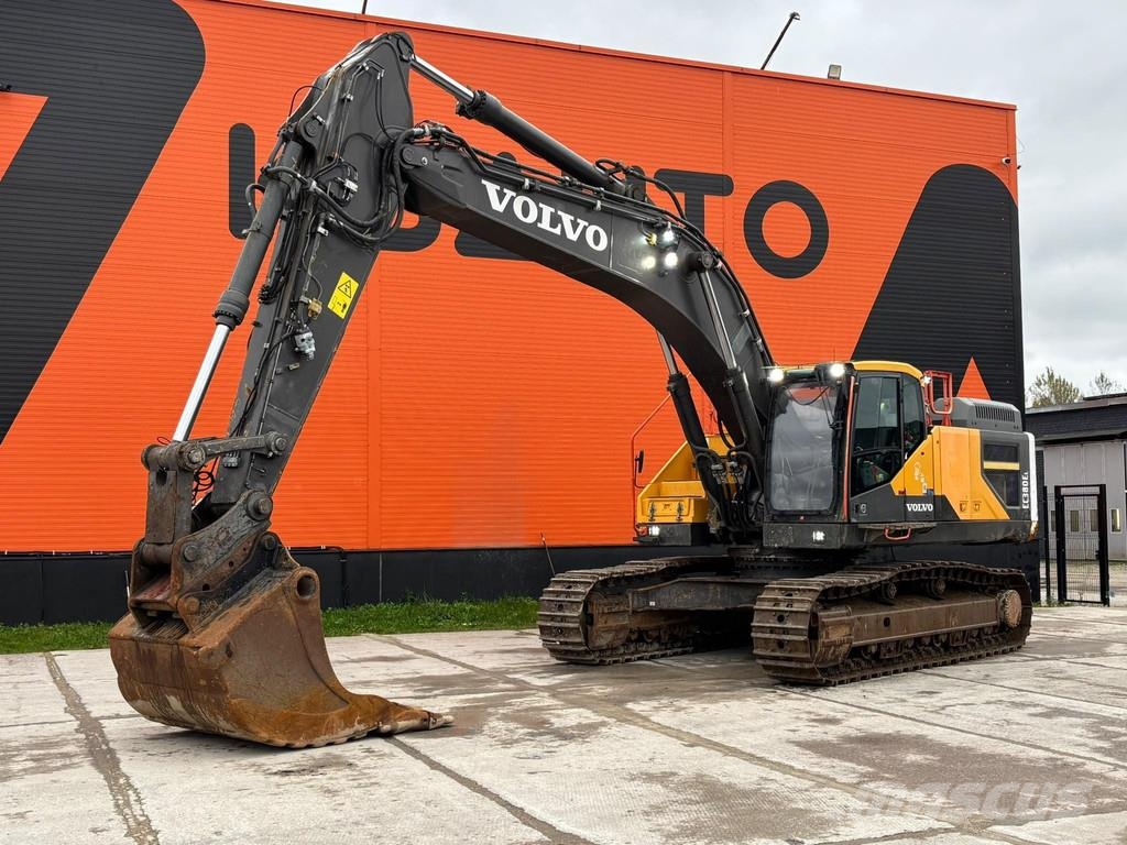 Volvo EC 380 EL CENTRAL LUBRICATION / AC Roomikekskavaatorid