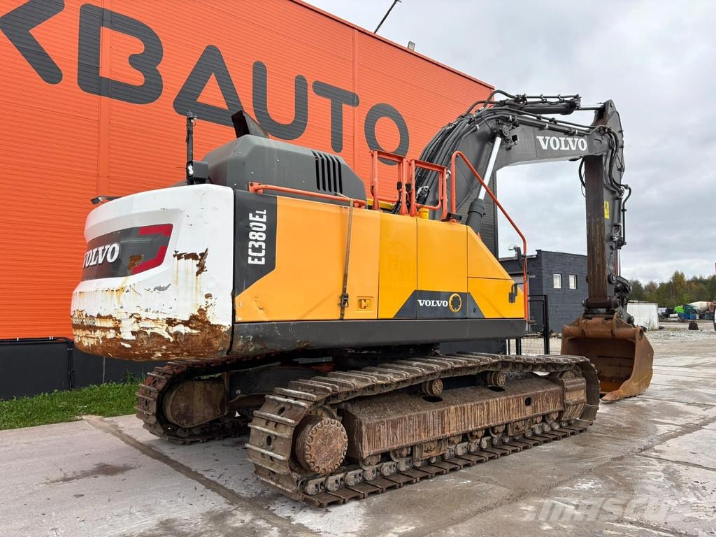 Volvo EC 380 EL CENTRAL LUBRICATION / AC Roomikekskavaatorid
