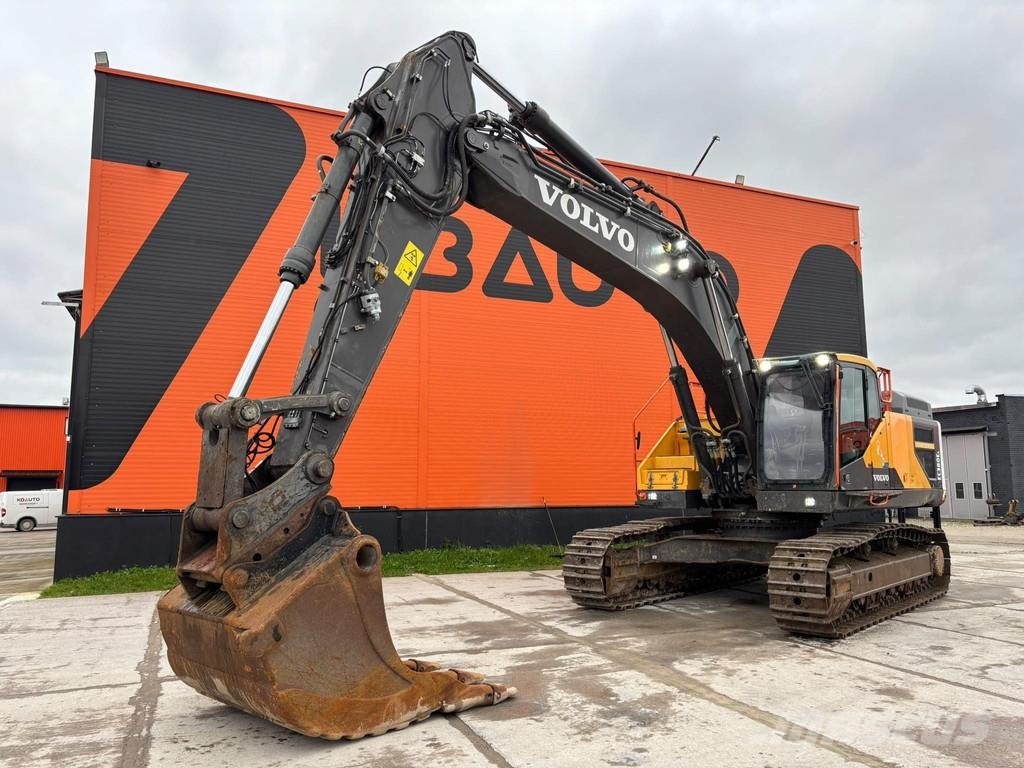 Volvo EC 380 EL CENTRAL LUBRICATION / AC Roomikekskavaatorid