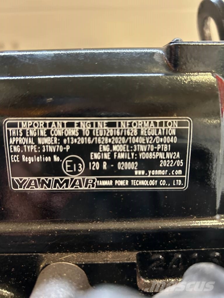 Yanmar 3TNV70 Motori