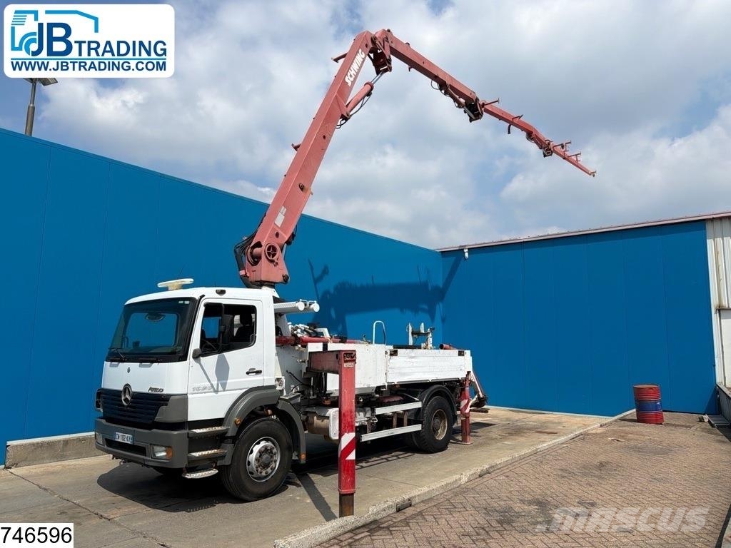 Mercedes-Benz Atego 1828 4x2, Schwing, PTO Kamionske beton pumpe