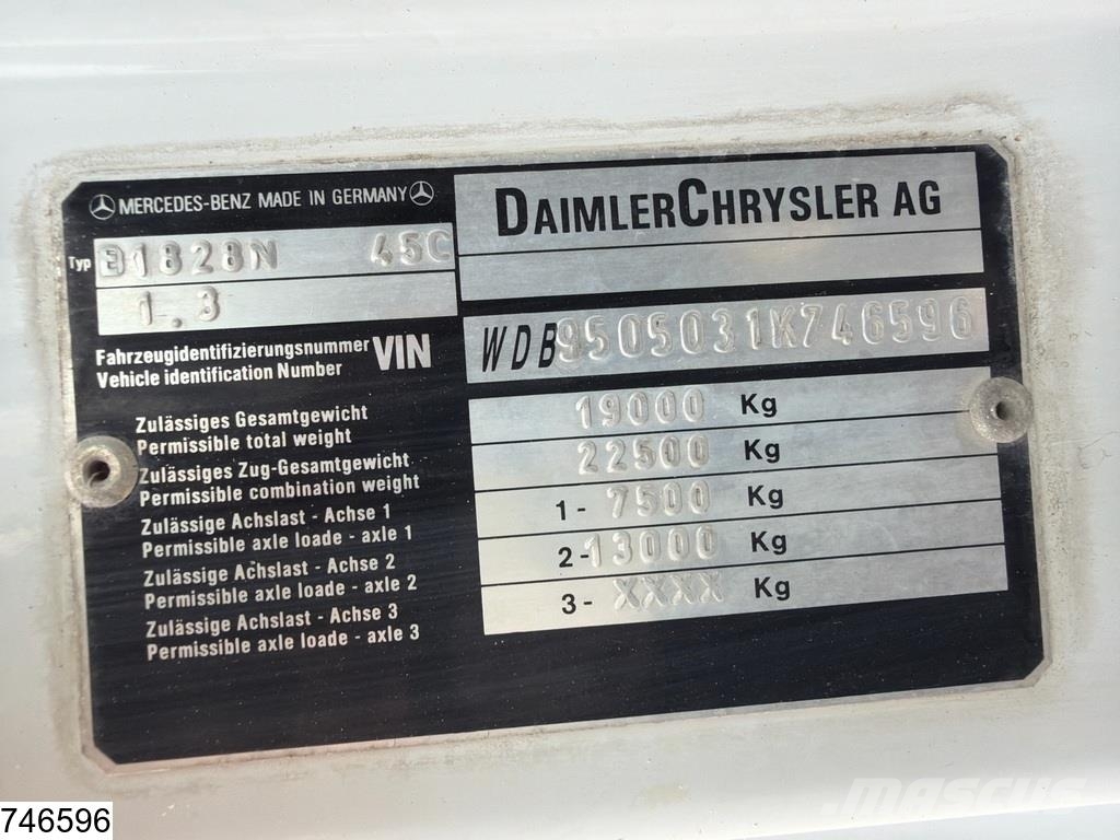 Mercedes-Benz Atego 1828 4x2, Schwing, PTO Kamionske beton pumpe