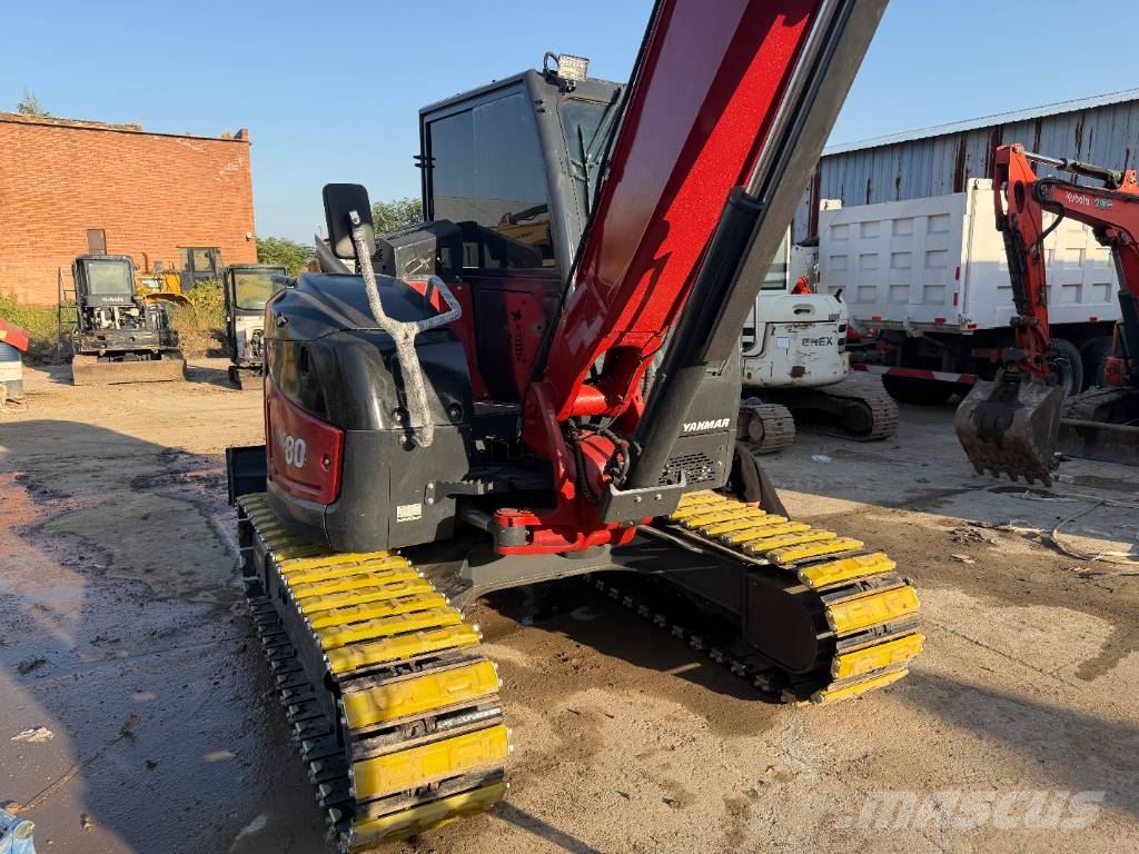 Yanmar Vio 80-1A Kāpurķēžu ekskavatori